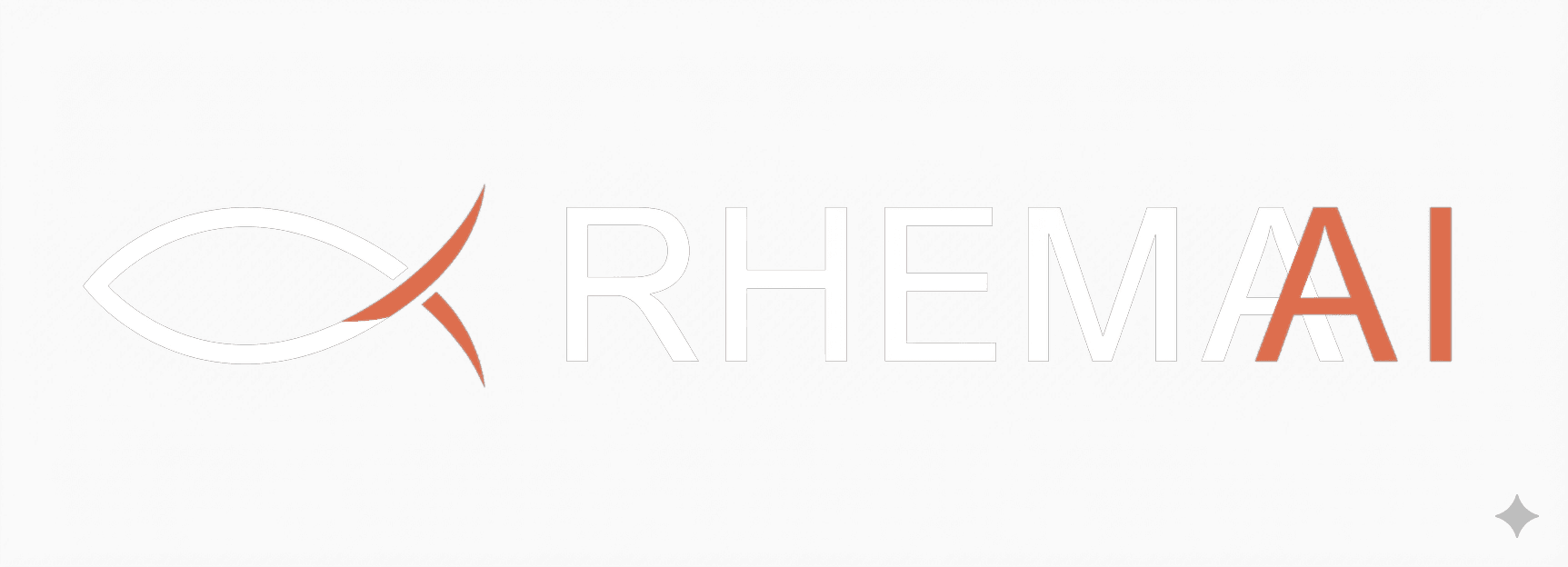 Rhema AI — логотип с рыбкой